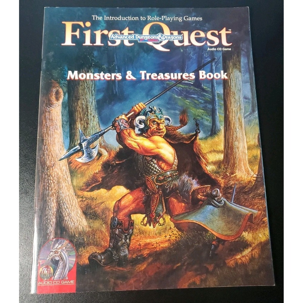 AD&D: First Quest - Monsters & Treasures Book *No CD*